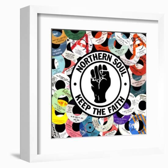 Northern Soul-null-Framed Art Print