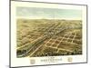 Northfield, Minnesota - Panoramic Map-Lantern Press-Mounted Art Print