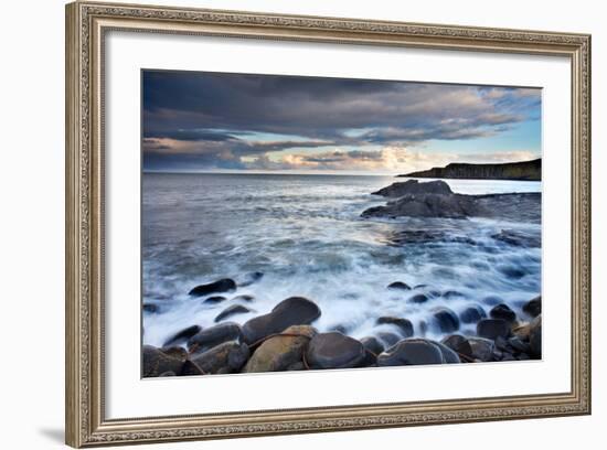 Northumberland Coastal Waters-Mark Sunderland-Framed Photographic Print