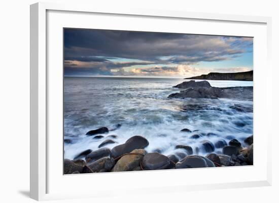 Northumberland Coastal Waters-Mark Sunderland-Framed Photographic Print