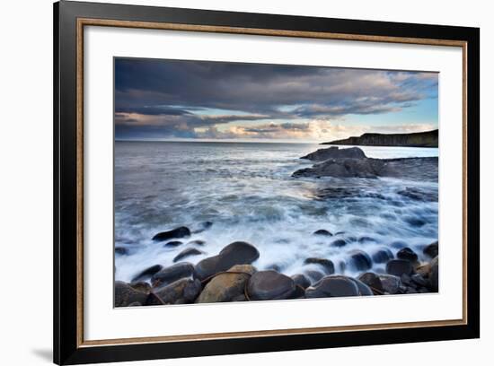 Northumberland Coastal Waters-Mark Sunderland-Framed Photographic Print