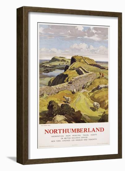 Northumberland Poster-Leonard Russell Squirrell-Framed Giclee Print