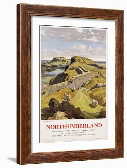 Northumberland Poster-Leonard Russell Squirrell-Framed Giclee Print