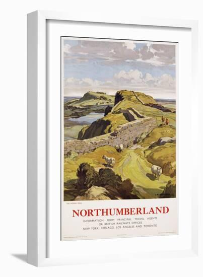 Northumberland Poster-Leonard Russell Squirrell-Framed Giclee Print