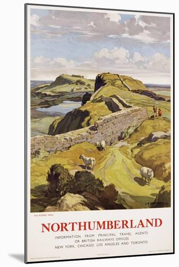 Northumberland Poster-Leonard Russell Squirrell-Mounted Giclee Print