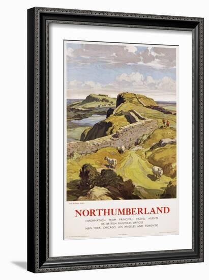 Northumberland Poster-Leonard Russell Squirrell-Framed Giclee Print