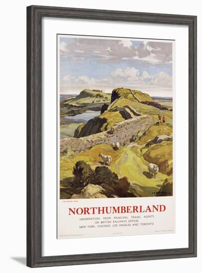 Northumberland Poster-Leonard Russell Squirrell-Framed Giclee Print