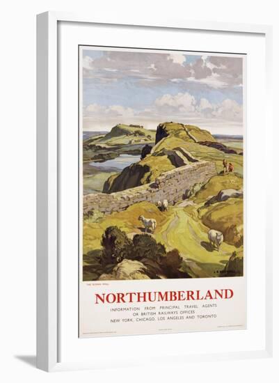 Northumberland Poster-Leonard Russell Squirrell-Framed Giclee Print