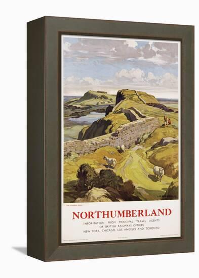 Northumberland Poster-Leonard Russell Squirrell-Framed Premier Image Canvas