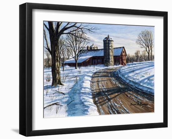 Northwest Barn-Bruce Dumas-Framed Giclee Print