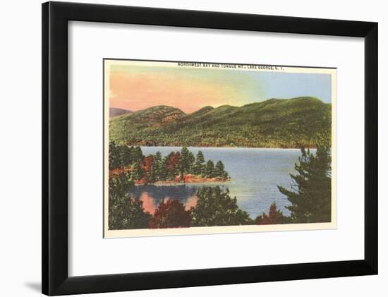 Northwest Bay, Lake George, New York-null-Framed Art Print