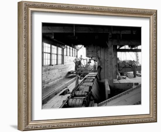 Northwest Chair Company Workers, 1926-Chapin Bowen-Framed Giclee Print