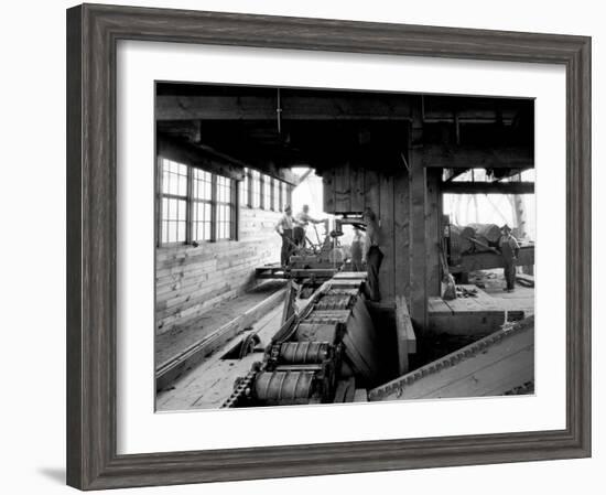 Northwest Chair Company Workers, 1926-Chapin Bowen-Framed Giclee Print