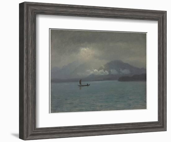 Northwest Coast, C.1889-Albert Bierstadt-Framed Giclee Print