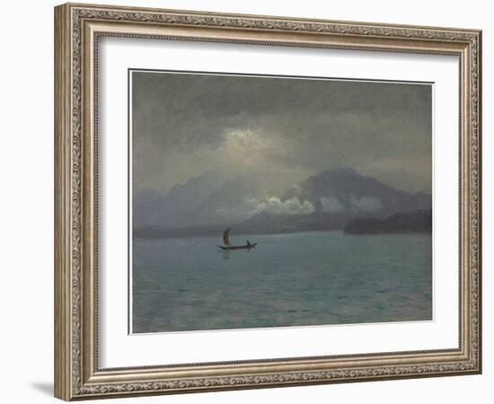 Northwest Coast, C.1889-Albert Bierstadt-Framed Giclee Print