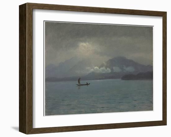 Northwest Coast, C.1889-Albert Bierstadt-Framed Giclee Print