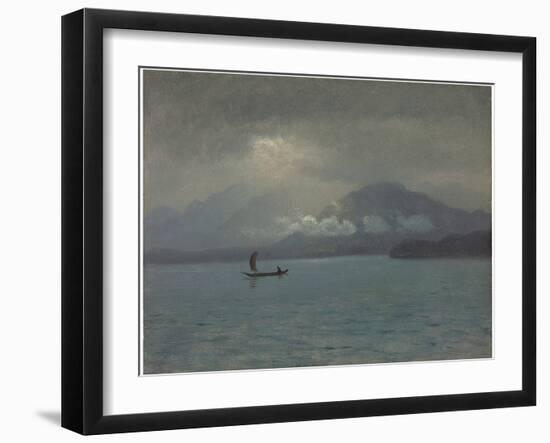 Northwest Coast, C.1889-Albert Bierstadt-Framed Giclee Print