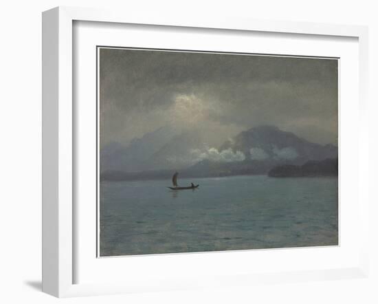 Northwest Coast, C.1889-Albert Bierstadt-Framed Giclee Print