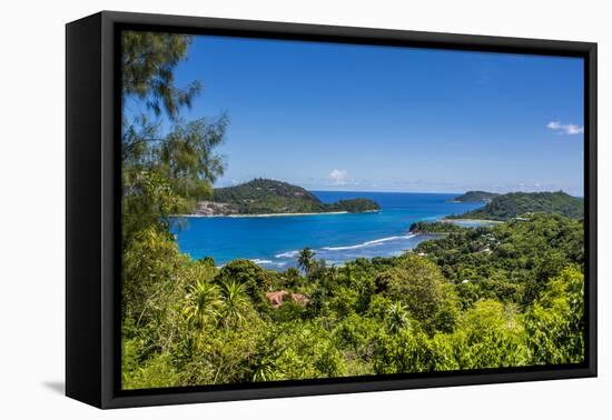 Northwest coast of Mahe, Republic of Seychelles, Indian Ocean.-Michael DeFreitas-Framed Premier Image Canvas