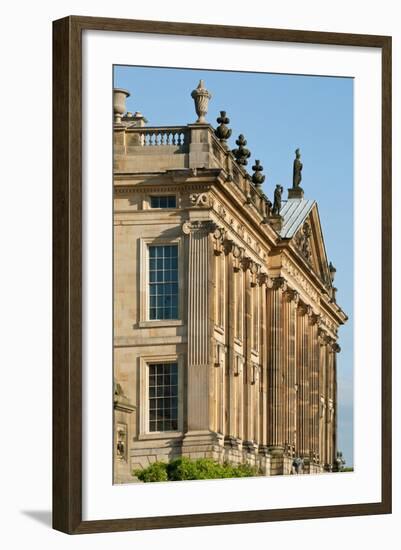 Northwest Corner, Chatsworth House, Derbyshire--Framed Photographic Print