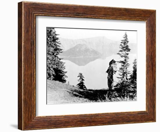 Northwest Nez Perc-Edward S^ Curtis-Framed Giclee Print