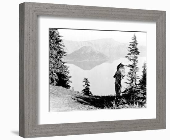 Northwest Nez Perc-Edward S^ Curtis-Framed Giclee Print
