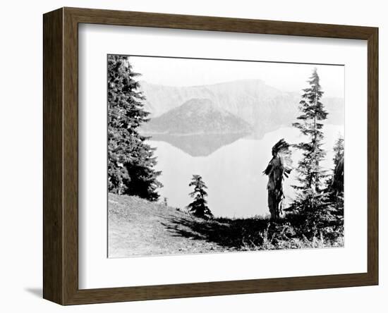 Northwest Nez Perc-Edward S^ Curtis-Framed Giclee Print