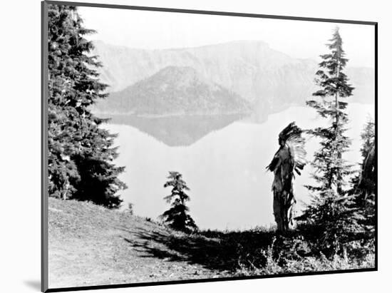 Northwest Nez Perc-Edward S^ Curtis-Mounted Giclee Print