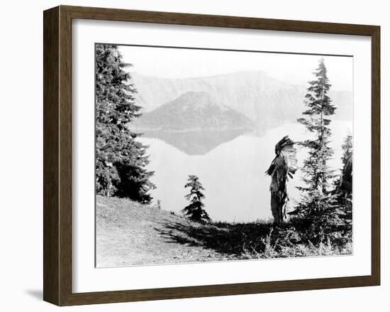 Northwest Nez Perc-Edward S^ Curtis-Framed Giclee Print