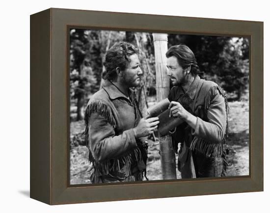 Northwest Passage, Spencer Tracy, Robert Young, 1940-null-Framed Stretched Canvas