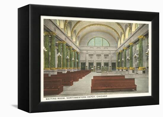 Northwestern Depot, Chicago, Illinois-null-Framed Stretched Canvas