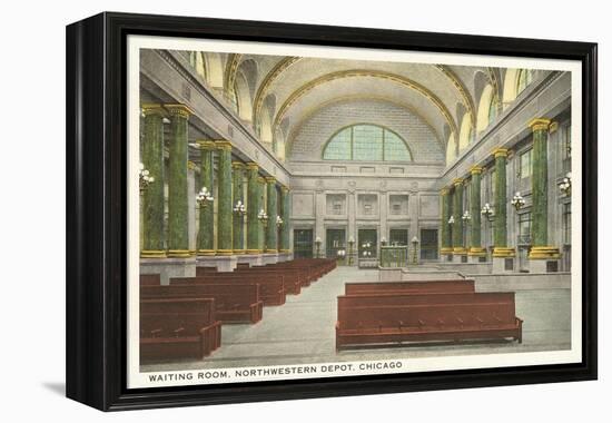 Northwestern Depot, Chicago, Illinois-null-Framed Stretched Canvas