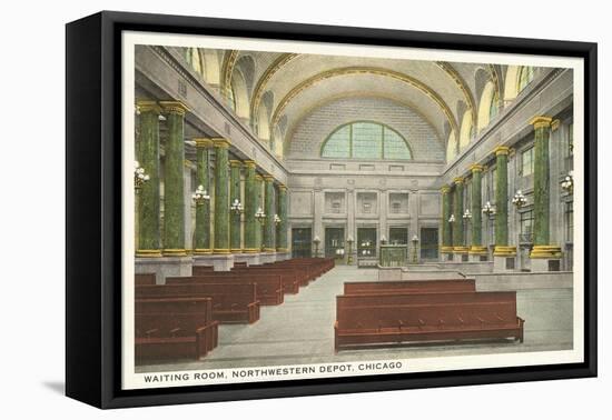 Northwestern Depot, Chicago, Illinois-null-Framed Stretched Canvas