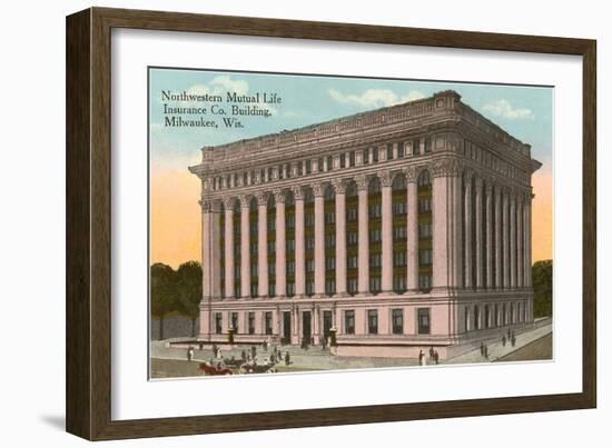 Northwestern Mutual Life Building, Milwaukee, Wisconsin-null-Framed Art Print