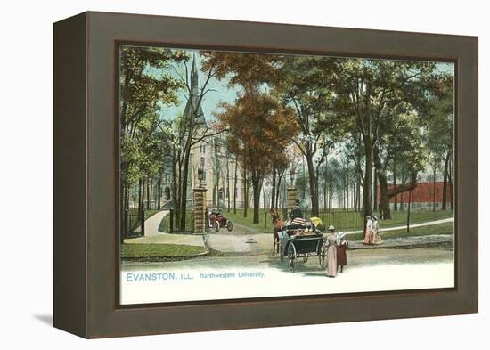 Northwestern University, Evanston, Illinois-null-Framed Stretched Canvas