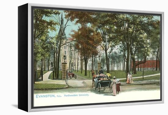 Northwestern University, Evanston, Illinois-null-Framed Stretched Canvas