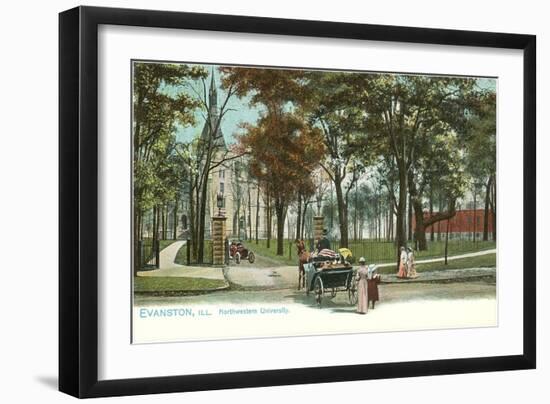 Northwestern University, Evanston, Illinois-null-Framed Art Print