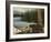 Northwoods Bear Crop-David Cater Brown-Framed Art Print