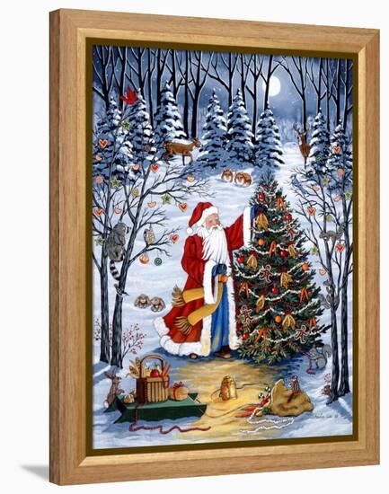 Northwoods Christmas-Sheila Lee-Framed Premier Image Canvas