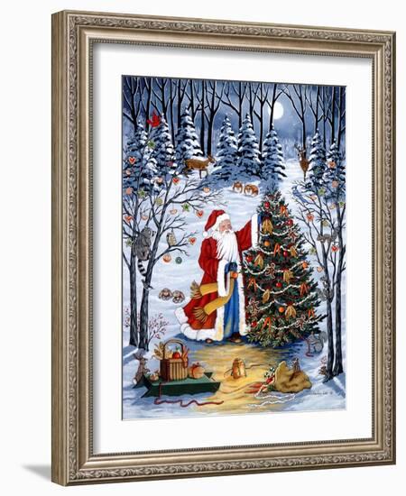 Northwoods Christmas-Sheila Lee-Framed Giclee Print