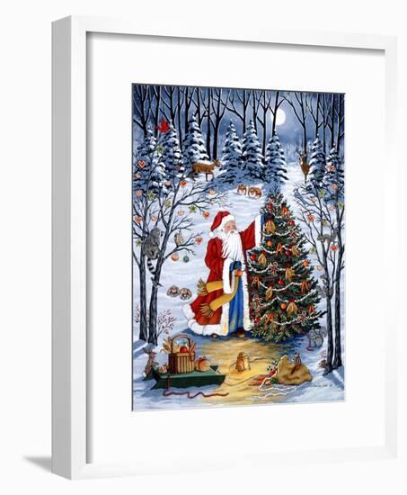 Northwoods Christmas-Sheila Lee-Framed Giclee Print