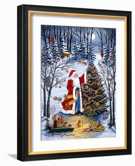 Northwoods Christmas-Sheila Lee-Framed Giclee Print