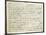 Norway, Bergen, Autograph Score of First Work of Edvard Hagerup Grieg-null-Mounted Giclee Print