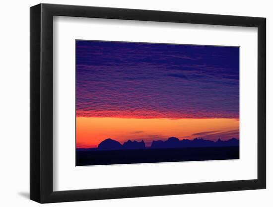 Norway, Daybreak-Bernd Rommelt-Framed Photographic Print