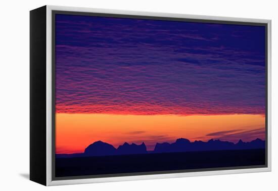 Norway, Daybreak-Bernd Rommelt-Framed Premier Image Canvas