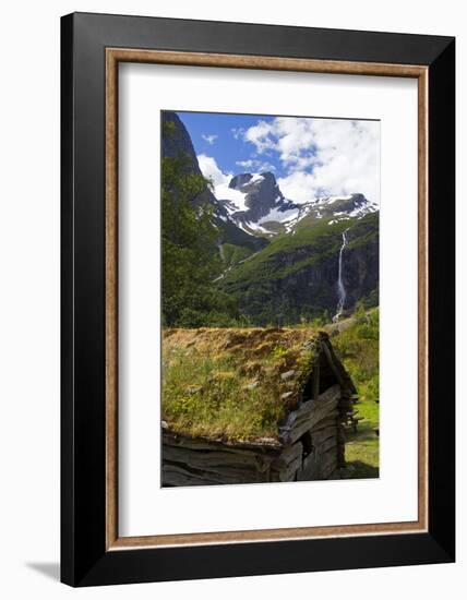 Norway. Jostedalsbreen National Park Cabin-Kymri Wilt-Framed Photographic Print