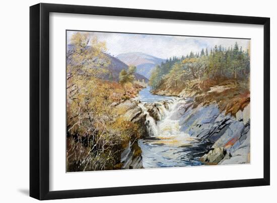 Norway Landscape-George Edward Lodge-Framed Giclee Print