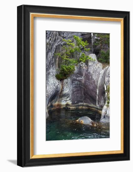 Norway, Lysefjord. Vagabond Cove, Lysefjord-Kymri Wilt-Framed Photographic Print