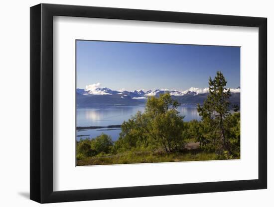 Norway, Molde. Panorama View from Varden Overlook-Kymri Wilt-Framed Photographic Print