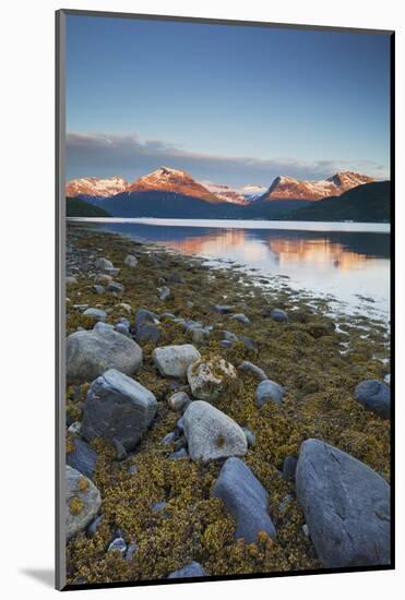 Norway, Nordland, Gratangen Fjord, Dudalstinden, Rock-Rainer Mirau-Mounted Photographic Print